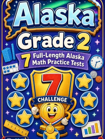 7 Full-Length Alaska Grade 2 Math Practice Tests