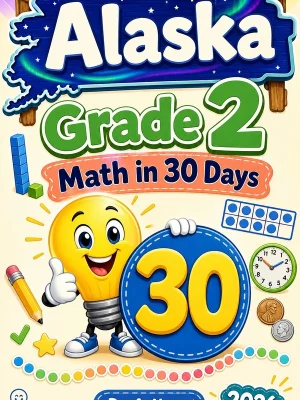 Alaska Grade 2 Math in 30 Days