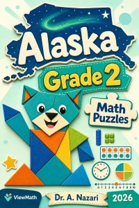 Alaska Grade 2 Math Puzzles and Brain Teasers