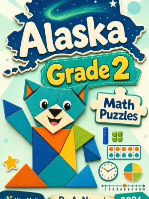 Alaska Grade 2 Math Puzzles and Brain Teasers