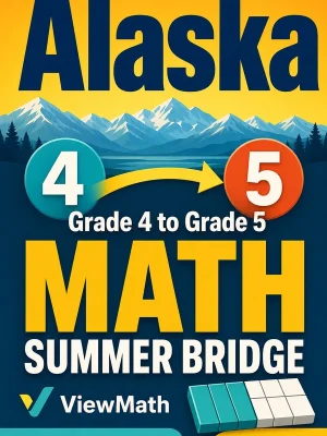 Alaska AK STAR Grade 4 Math Summer Bridge