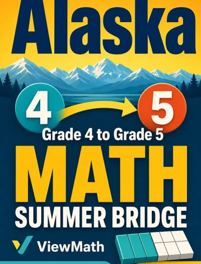 Alaska AK STAR Grade 4 Math Summer Bridge