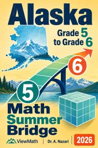 Alaska AK STAR Grade 5 Math Summer Bridge