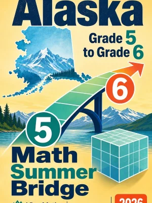 Alaska AK STAR Grade 5 Math Summer Bridge