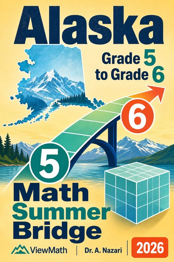 Alaska AK STAR Grade 5 Math Summer Bridge