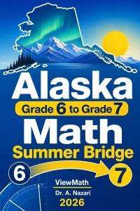 Alaska AK STAR Grade 6 Math Summer Bridge