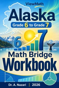 Alaska AK STAR Grade 6 Math Summer Bridge Workbook