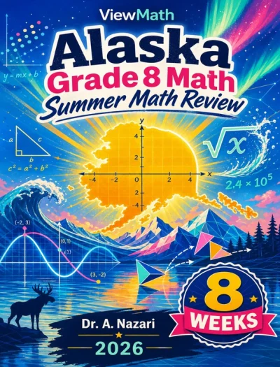 Alaska AK STAR Grade 8 Math Summer Review