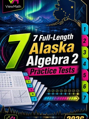 7 Full-Length Alaska Algebra 2 Practice Tests