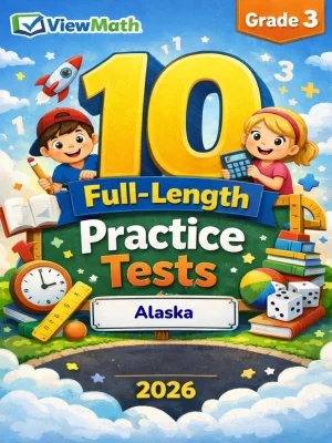 10 Alaska AK STAR Grade 3 Math Practice Tests