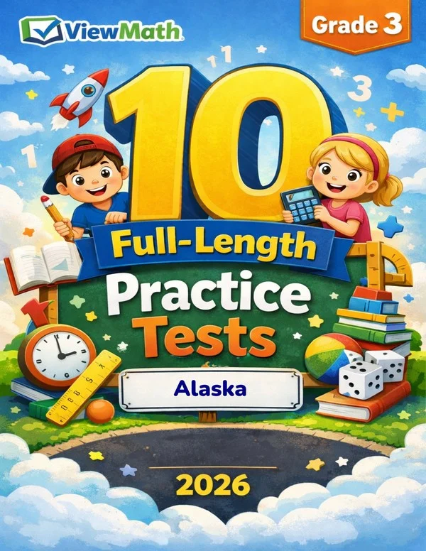 10 Alaska AK STAR Grade 3 Math Practice Tests
