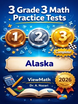 3 Alaska AK STAR Grade 3 Math Practice Tests