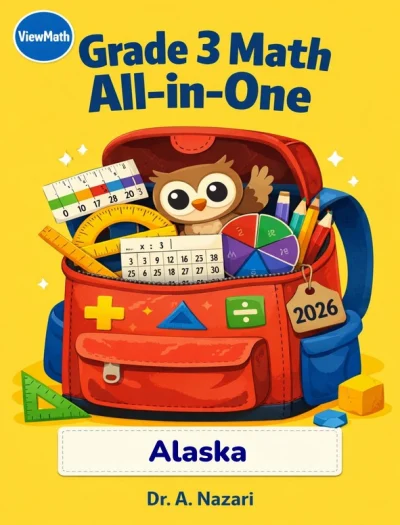 Alaska AK STAR Grade 3 Math All-in-One