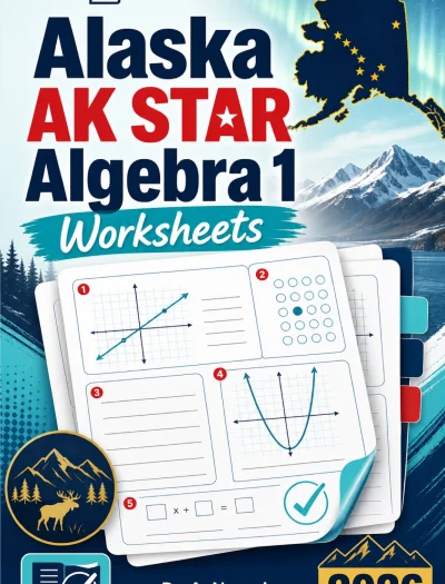 Alaska AK STAR Algebra 1 Worksheets