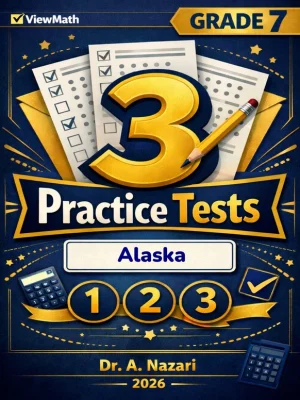 3 Alaska AK STAR Grade 7 Math Practice Tests