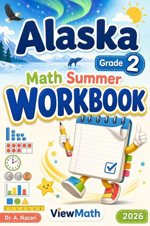Alaska Grade 2 Math Summer Workbook