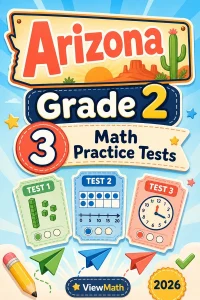 3 Arizona Grade 2 Math Practice Tests