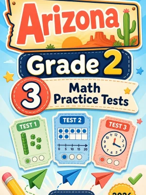 3 Arizona Grade 2 Math Practice Tests