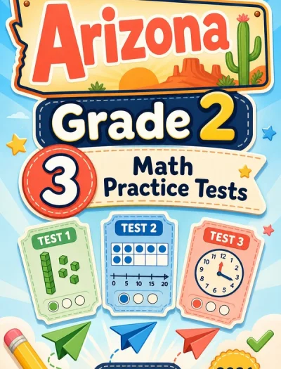 3 Arizona Grade 2 Math Practice Tests
