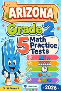 5 Full-Length Arizona Grade 2 Math Practice Tests
