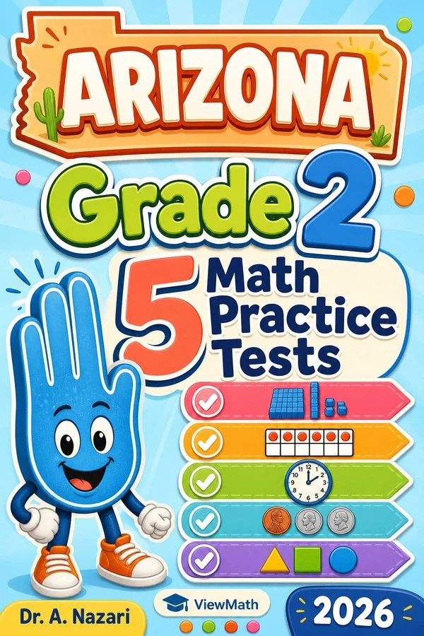 5 Full-Length Arizona Grade 2 Math Practice Tests