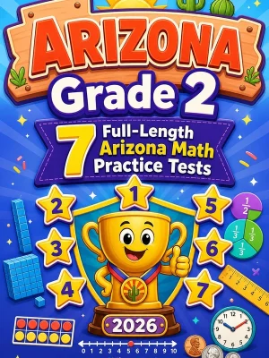 7 Full-Length Arizona Grade 2 Math Practice Tests