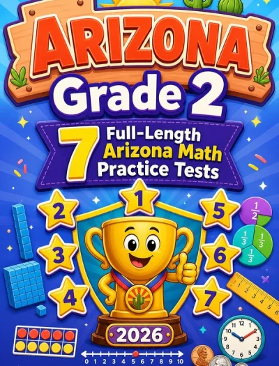 7 Full-Length Arizona Grade 2 Math Practice Tests