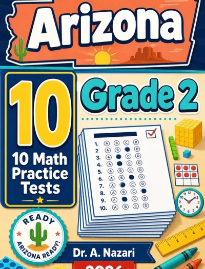 10 Full-Length Arizona Grade 2 Math Practice Tests