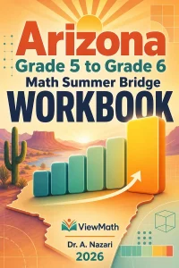 Arizona AASA Grade 5 Math Summer Bridge Workbook