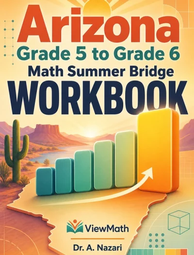 Arizona AASA Grade 5 Math Summer Bridge Workbook