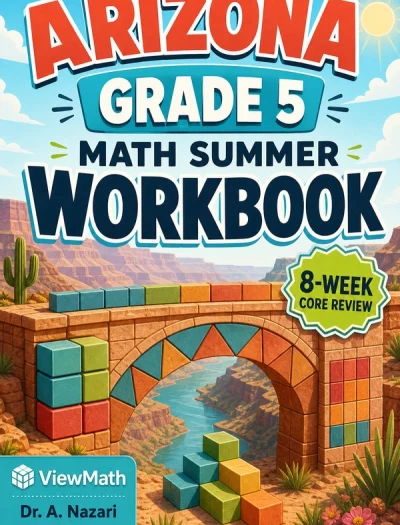 Arizona AASA Grade 5 Math Summer Review Workbook
