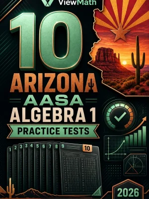 10 Arizona AASA Algebra 1 Practice Tests