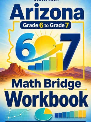 Arizona AASA Grade 6 Math Summer Bridge Workbook