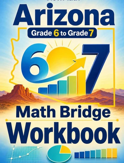 Arizona AASA Grade 6 Math Summer Bridge Workbook