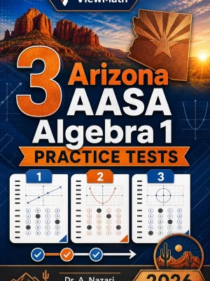 3 Arizona AASA Algebra 1 Practice Tests