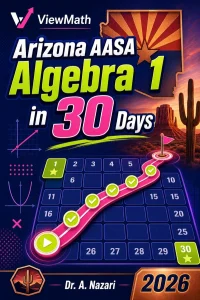 Arizona AASA Algebra 1 Math in 30 Days