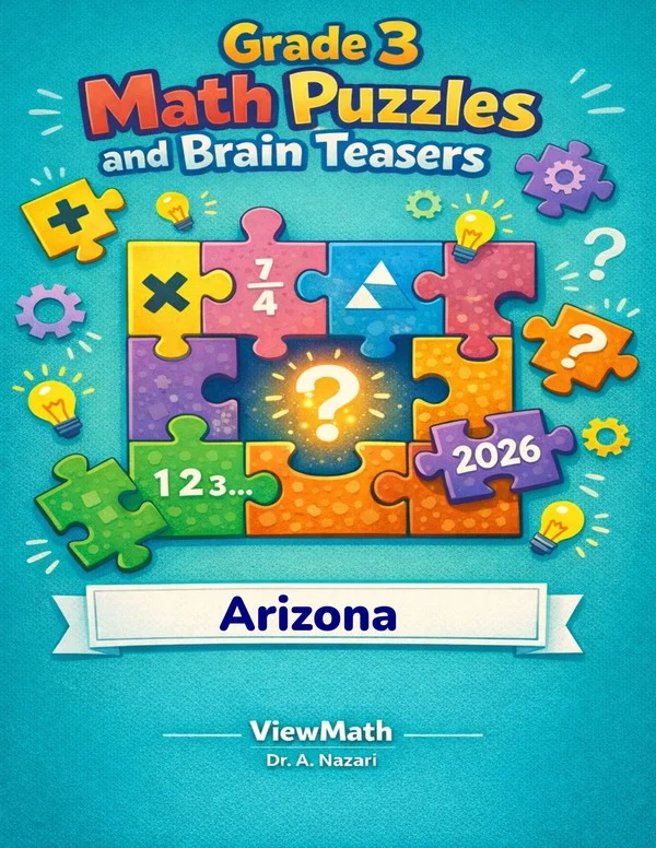 Arizona AASA Grade 3 Math Puzzles and Brain Teasers