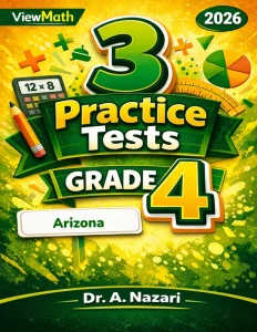 3 Arizona AASA Grade 4 Math Practice Tests