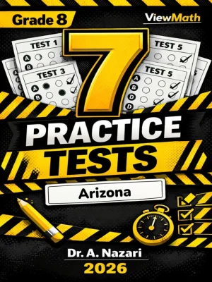 7 Arizona AASA Grade 8 Math Practice Tests