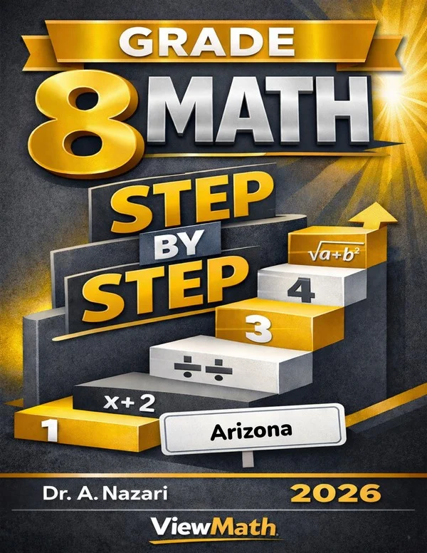 Arizona AASA Grade 8 Math Step by Step