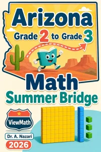 Arizona Grade 2 to Grade 3 Math Summer Bridge