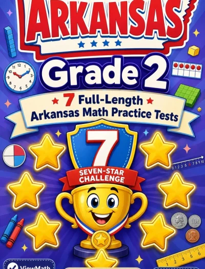 7 Full-Length Arkansas Grade 2 Math Practice Tests