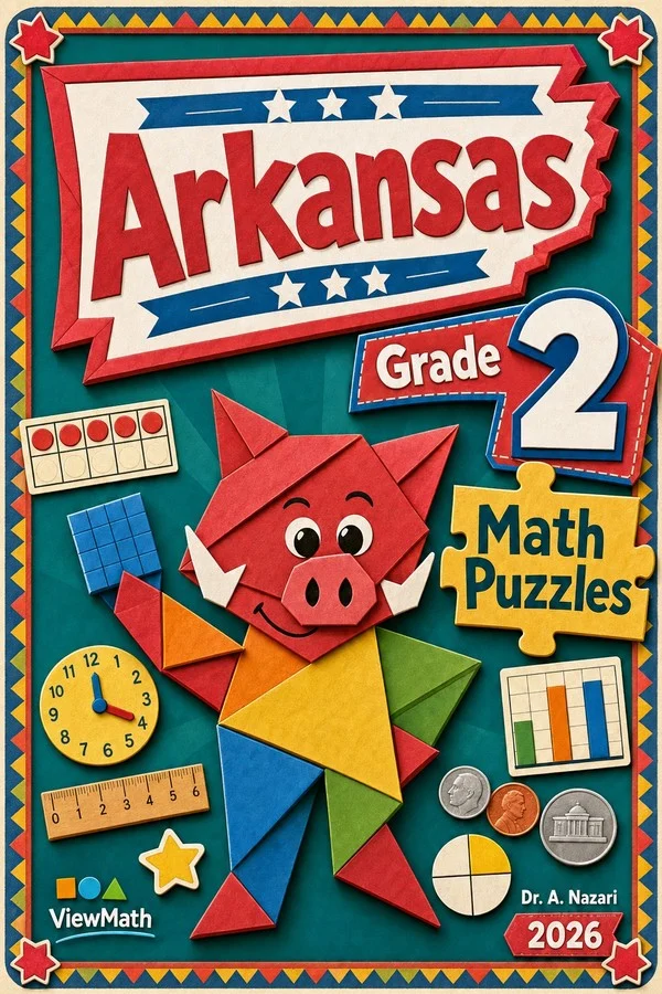 Arkansas Grade 2 Math Puzzles and Brain Teasers