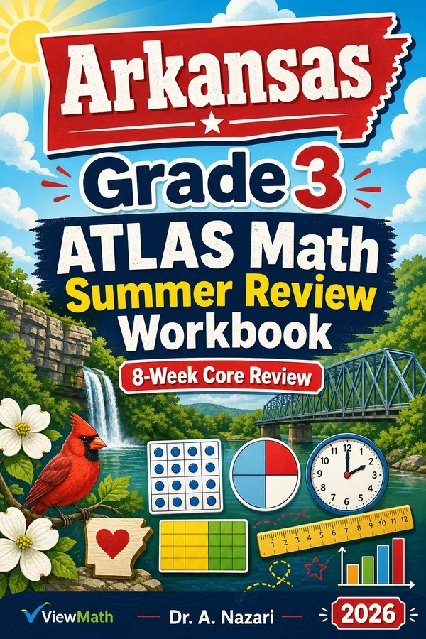 Arkansas ATLAS Grade 3 Math Summer Review Workbook