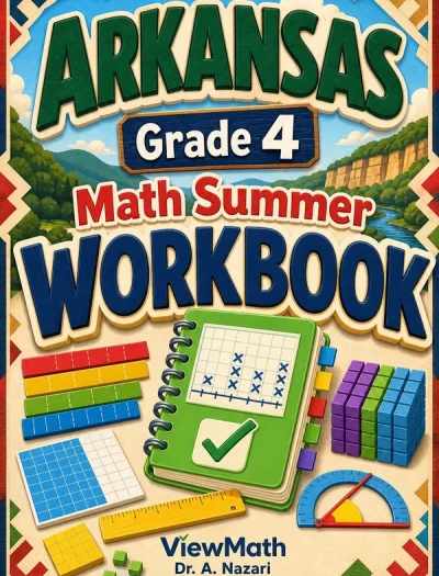 Arkansas ATLAS Grade 4 Math Summer Review Workbook