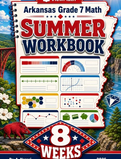 Arkansas ATLAS Grade 7 Math Summer Review Workbook