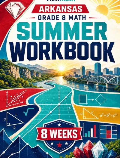 Arkansas ATLAS Grade 8 Math Summer Review Workbook
