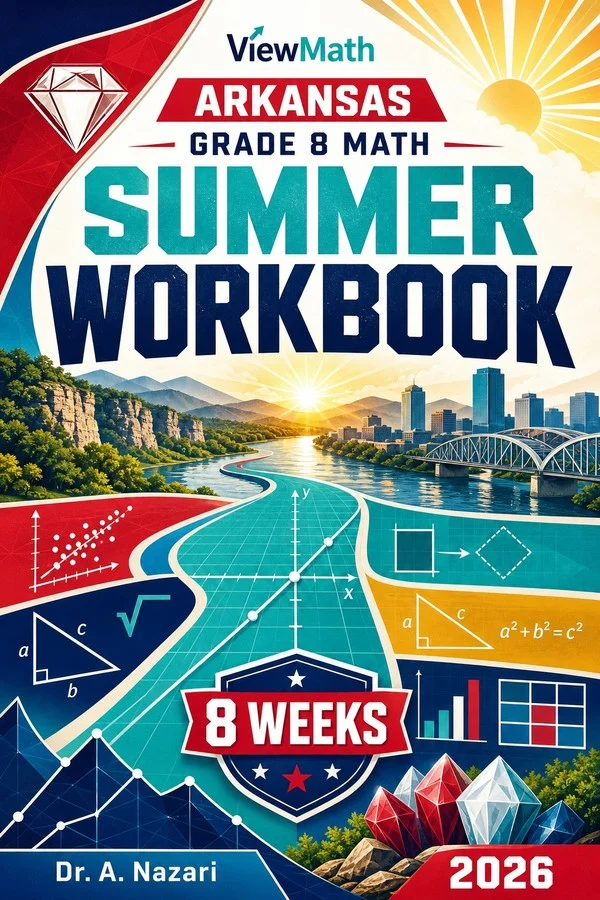 Arkansas ATLAS Grade 8 Math Summer Review Workbook