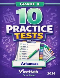 10 Arkansas ATLAS Grade 8 Math Practice Tests