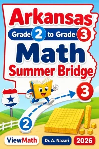 Arkansas Grade 2 to Grade 3 Math Summer Bridge